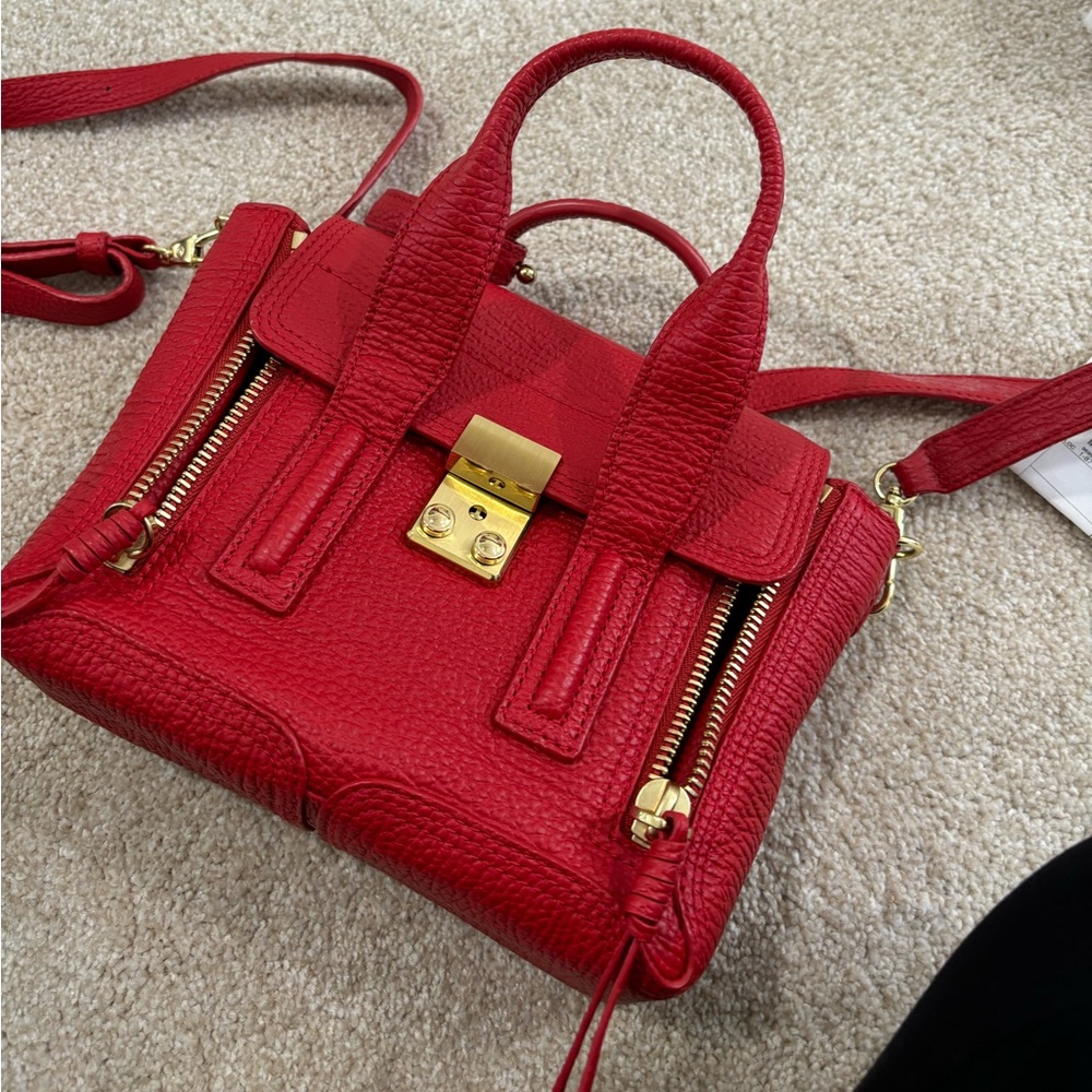 3.1 Phillip lim red satchel